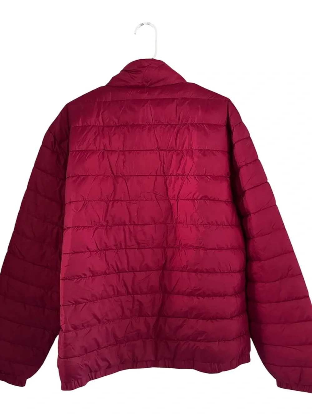 New True Religion Bleed True Logo Puffer Jacket Coat Mens XLarge Red $199 105664